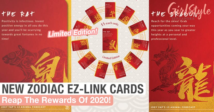 Get Your Paws On The New Chinese Zodiac Forecast EZ-Link Cards