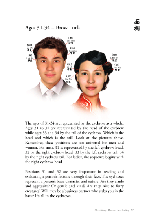 Joey Yap - Mian Xiang Discover Face Reading - Age 31-34 - Brow Luck