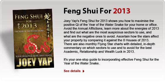 Feng Shui for 2013