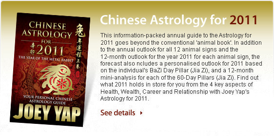 Chinese Astrology for 2011