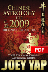 Chinese Astrology for 2009