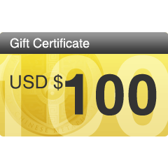 USD $100 MA Gift Certificate