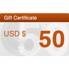 USD $50 MA Gift Certificate