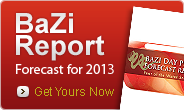 Your BaZi Forecast for 2013